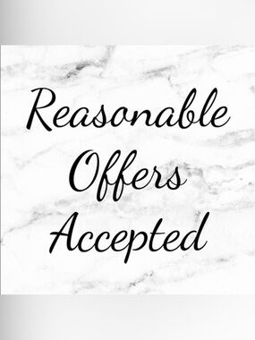 ✨Please feel free to make a reasonable offer!✨